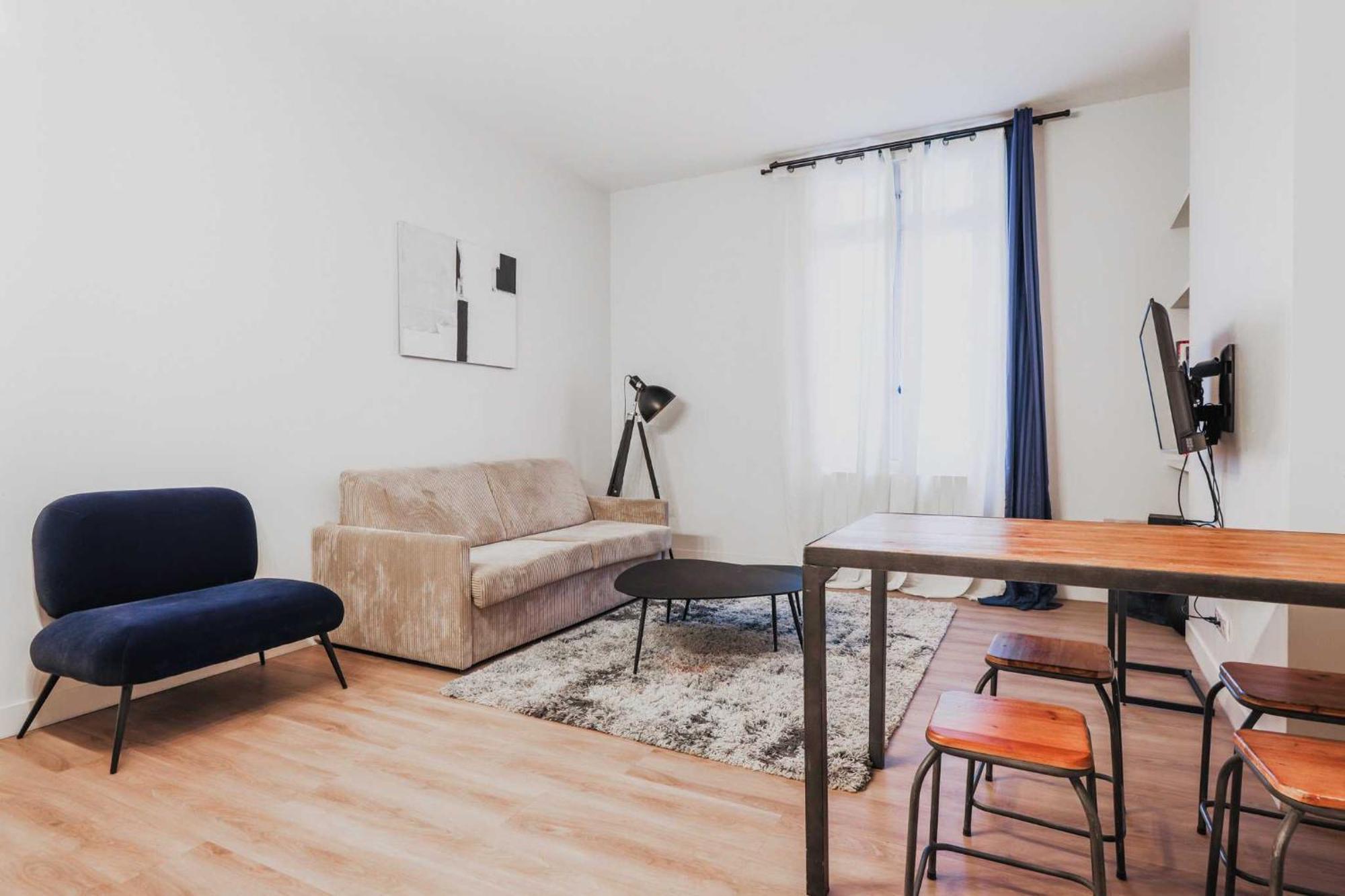 Modern Apartment 1Br- 4P Le Marais Quarter Paříž Exteriér fotografie