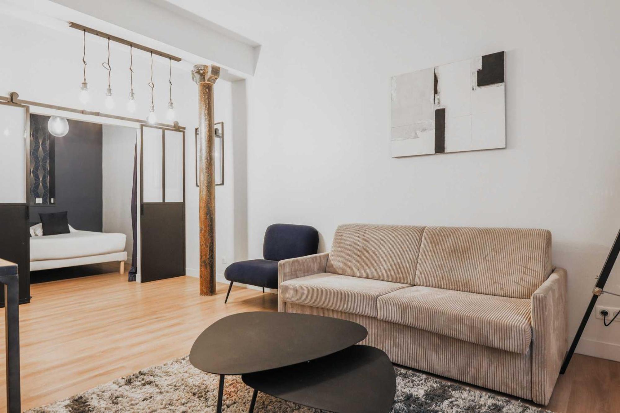 Modern Apartment 1Br- 4P Le Marais Quarter Paříž Exteriér fotografie