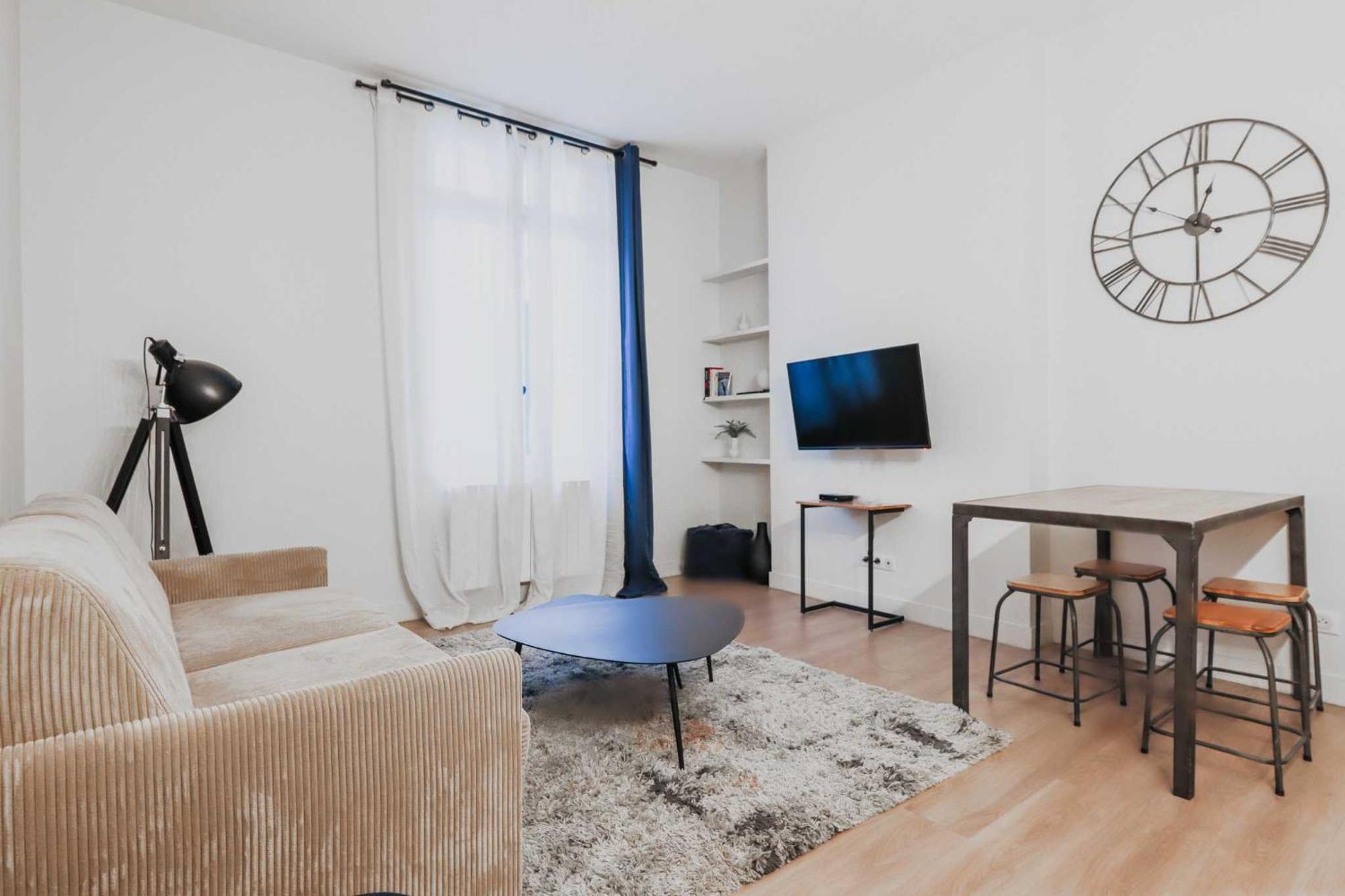 Modern Apartment 1Br- 4P Le Marais Quarter Paříž Exteriér fotografie